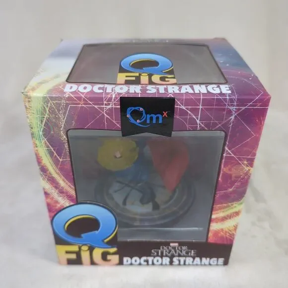 Doctor Strange Q Fig Action Figure on Stand 2016 Marvel Loot Crate Exclusive Qmx - Picture 2 of 7